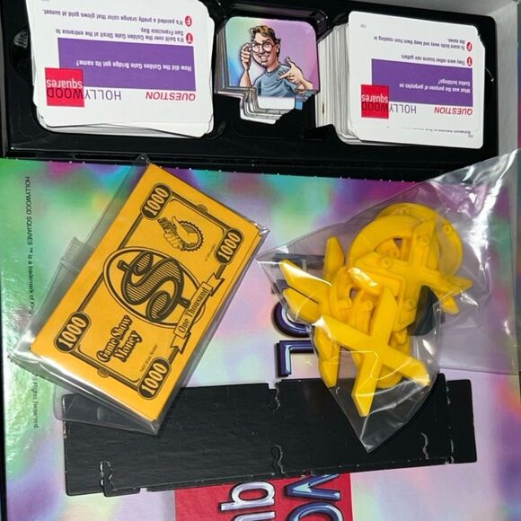 Vintage 1999 Hollywood Squares Game by Parker Brothers from TV Show - Picture 4 of 8